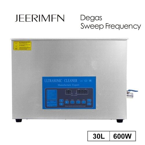 30L Ultrasonic Cleaner Degas Digital DPF Car Engine Oil Rust Degreaser Ultrason Washer PCB Metal Mold Motor Glassware Cleaning