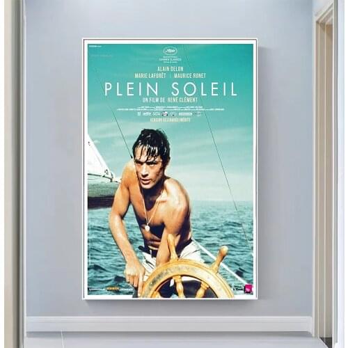 V0789 Purple Noon (3) Vintage Classic Movie Wall Silk Cloth HD Poster Art Home Decoration Gift