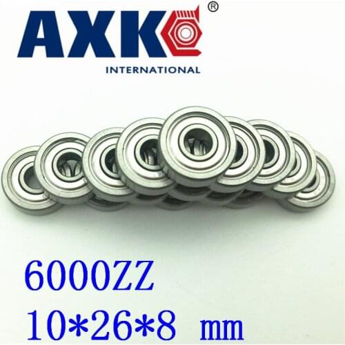 High Quality Deep Groove Ball Bearing 6000 Z 6000zz 6000z 6000-2z 80100 10*26*8 Mm 20pcs/lot Free Shipping Quality