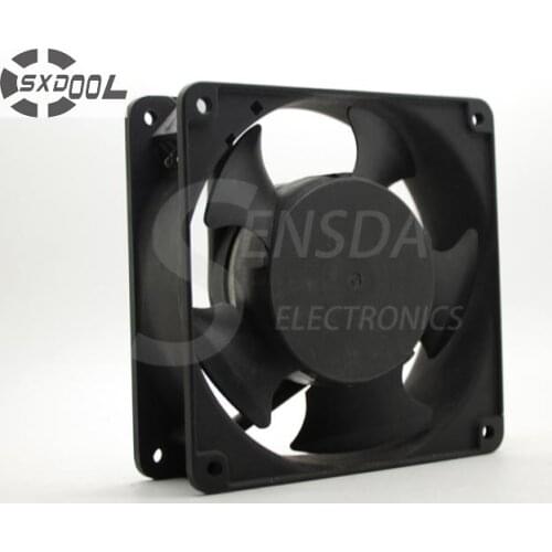 12cm Fan 220V AC Cooler SJ1238HA2 120mm 1238 120 X 38 mm for DIY Cooling Ventilation Exhaust Projects