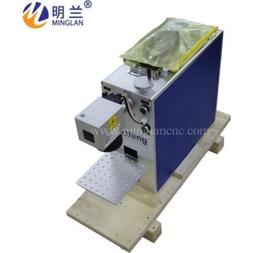20w 30w cheap price portable optic fiber laser marking machine for kitchenware