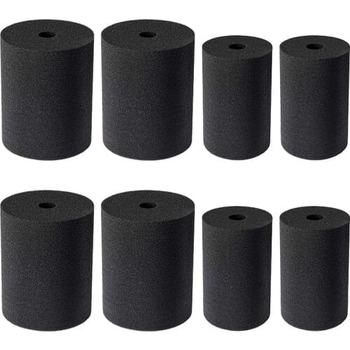4Pcs Cup Turner Foam Black Cup Turner Foam Cup Tumbler Fixing Turner Foam Locate Spinner Foam Cup Turner Sponge10-40 Oz