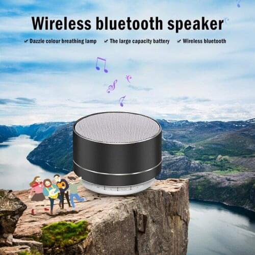 A10 Bluetooth 4.2 Speakers Support USB TF Card Playing Music Portable Subwoofer Stereo Music Players Portabel Audio Speaker