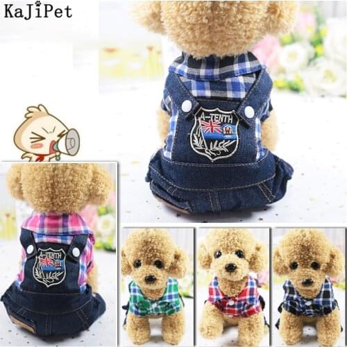 Naval Academy Style Jumpsuit For Dogs Pet Chihuahua Buttons Warm Pet Dog Winter Clothes For Small Dogs Pomeranians Dog Jumpsuit