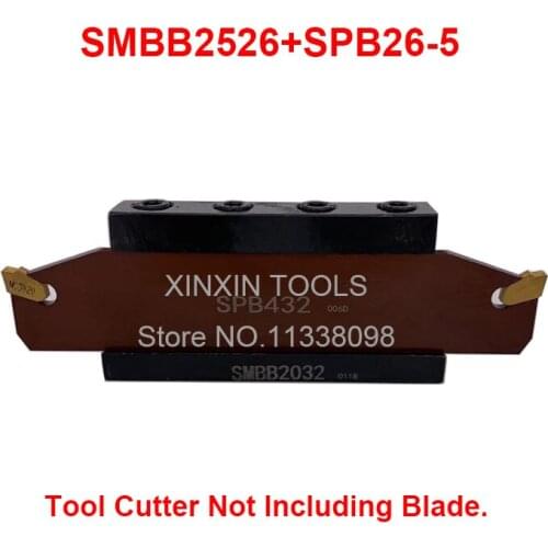 Free delivery of SPB26-5 NC cutter bar and SMBB2526 CNC turret set Lathe Machine cutting Tool Stand Holder For SP500,ZQMX5N11