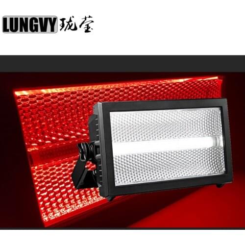 Free Shipping Super Bright Blinder Atomic 3000W Strobe Light Lamp Flash Dmx Dj Stage Lighting 3/4/14 CH For Disco Bar