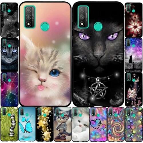 A Phone Case For Huawei P Smart 2020 Case Bumper Soft TPU Psmart 2019 Silicon Case For Huawei P Smart 2020 POT-LX1A 6.21 Case