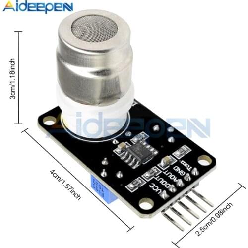 MG811 Carbon Dioxide Gas CO2 Sensor Module Detector With Analog Signal Output 0-2V