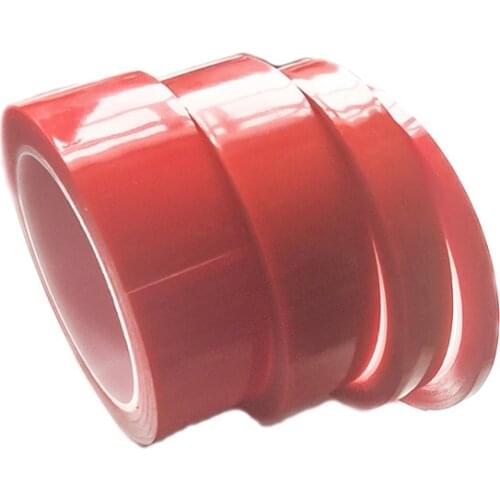 Double-sided adhesive strong transparent silicone car sticker high-strength high-strength non-marking sticker 3M / 5M 5mm-20mm