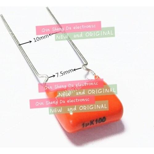 FOR MKT Fever film capacitance CBB capacitance 105100V1UF 105mm