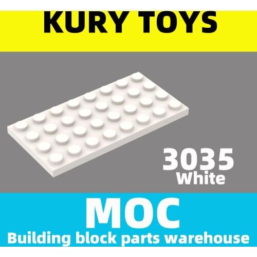 Kury Toys DIY MOC For 3035 Building block parts For Plate 4 x 8 For Plate