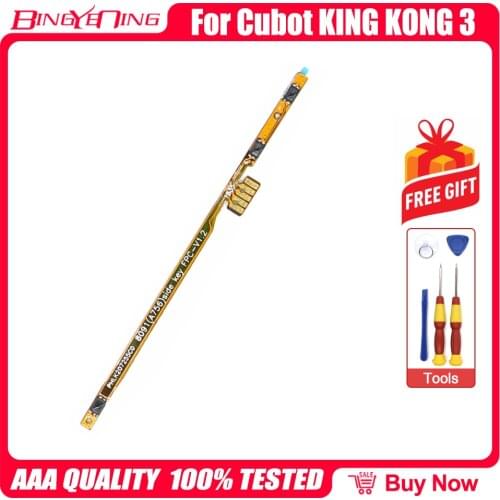 New Original Power Volume Button Cable Smartphone Repair Parts Phone Accessory For Cubot King Kong 3/KingKong 3 Cellphone
