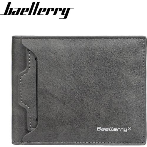 Pu Leather Soild Color Man Wallet Fashion Short Man Wallet Multiple Card Slots Purse for Man Male Purse Thin Soft Coin Purse