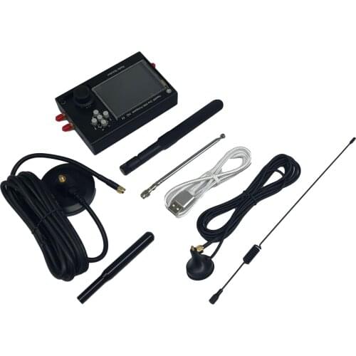 PORTAPACK H2 + HACKRF ONE SDR Radio with Havoc Firmware + 0.5ppm TCXO GPS + 3.2 inch Touch LCD + 1500mAh Battery + Metal Case
