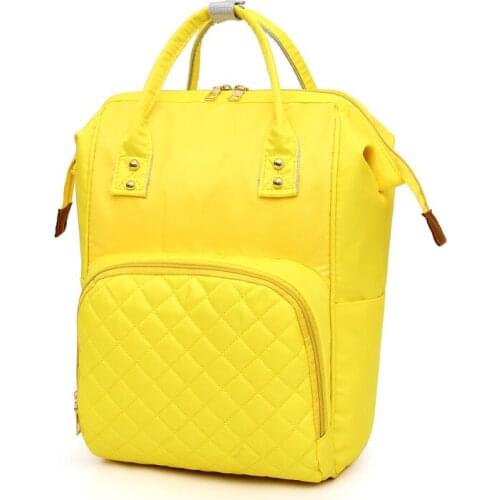 Waterproof Ladies Mommy Bag Large Capacity Woman Backpack Maternity Bottle Bags Fashion Lightweight Shoulder Hobos Handbags