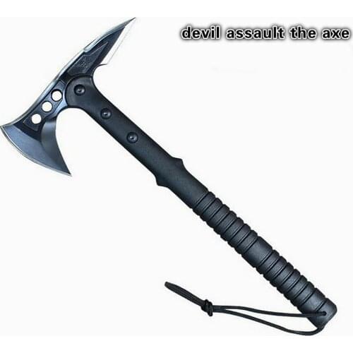 PEGASI CS GO outdoor tactics ghost head axe fire axe jungle wood axe outdoor multi-purpose body defense axe
