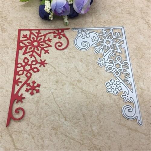 Snowflake Frame Metal Cutting Dies Stencil Scrapbooking Photo Album Card Paper Embossing Craft DIY Dies Cut