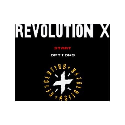 Revolution X 16 bit Big Gray Game Card For NTSC Game Player Drop Shipping