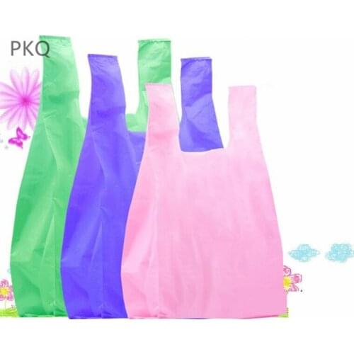 20pc large Shopping Bag big sizes Supermarket Plastic Bag With Handle Food Packaging pouch plastic Clothing department store bag