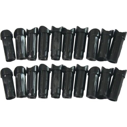 20pcs archery hunting crossbow arrow nock arrow tail OD 7.62mm black color free shipping