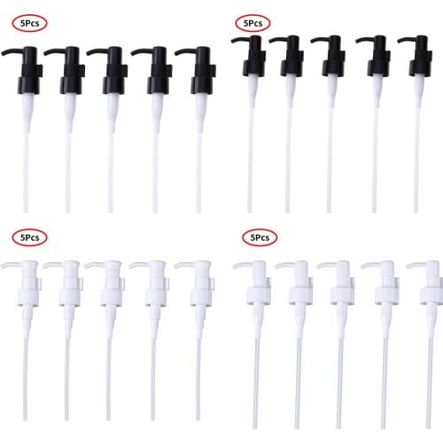 5 Oil-Rubbed Lotion Dispenser PP Plastic Soap Dispenser Pumps for Kitchen Bathroom Bottles Hand Press Mason Jars Dispensador Lid