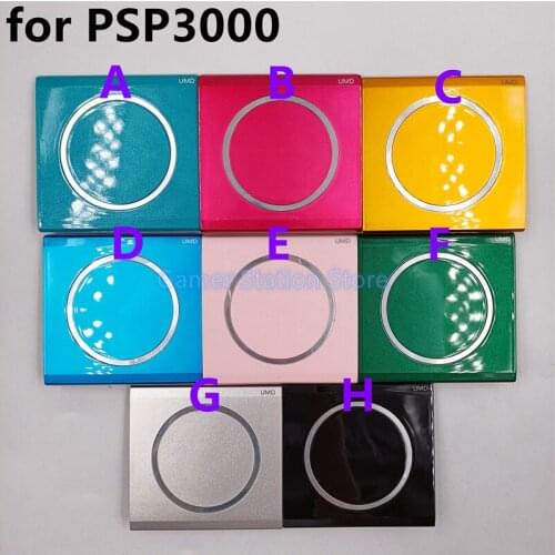 8PCS High Quality UMD Back Cover for PSP3000 Back Door Cover For PSP3000 console UMD Case multi Cover Replacement Accessories