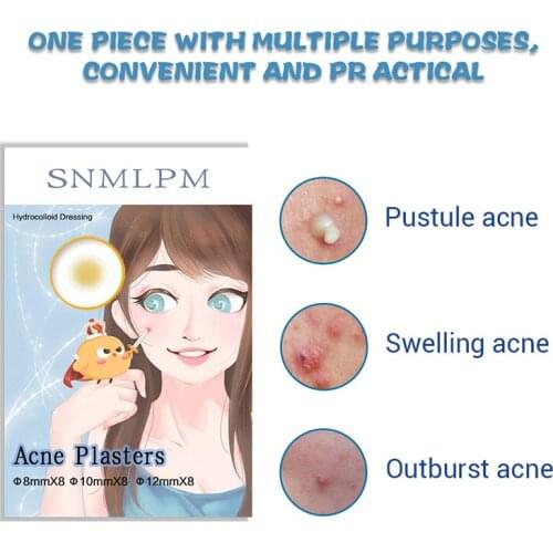 Anti Acne Patch Invisible Pimple Master Patch Treatment Skin Tags Transparent Hydrocolloid Face Spot Sticker Facial Care Tool