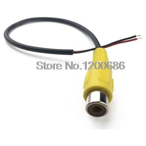 Car audio cable wire harness RCA single head AV cable rca video cable fe,male plug cable wire harness