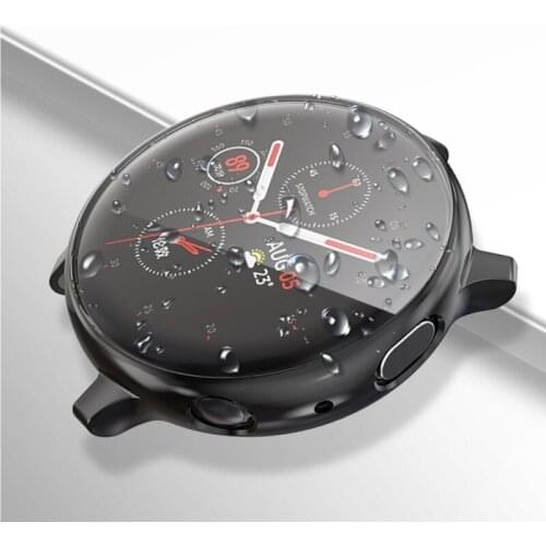 For Samsung Galaxy Watch Active 2 44mm ENKAY Hat-prince Full Coverage Electroplate TPU Case