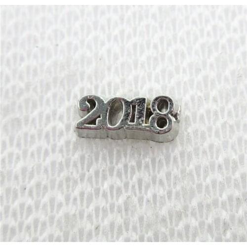 Hot selling 50pcs/lot 2018 Floating Charms Living Glass Memory Floating Lockets DIY Jewelry Charms