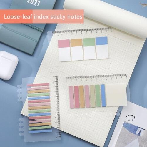 Loose-leaf Index Post-it Notes Cute Hand Account Ruler Collage Material Stationery Sticker Planner Stickers