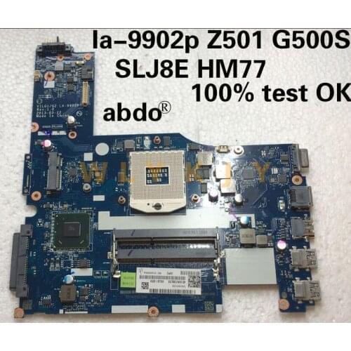 Abdo VILG1/G2 LA-9902 motherboard for Lenovo G500S Z501 notebook motherboard PGA989 HM76 DDR3 100% test work