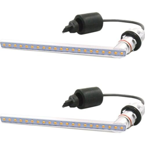 Flashing Flowing Blinker For Alphard Valve Vellfire 30 Series Previous Term Noah Esquire Turn Signal Lights/DRL