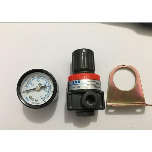 MINI Pneumatic Air Pressure Regulator 1/8" BSPT w/ Gauge 650L/min AR1500