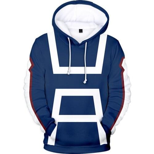 My Hero Academia Hoodie Sweatshirt Men/Women Midoriya Izuku 3D Print School Boku no Hero Academia Hoodie Top quality Jacket Tops