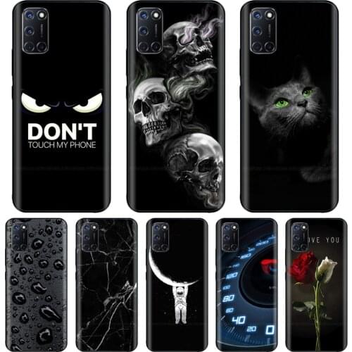 For OPPO A52 A72 A92 Case Soft Silicon TPU Back Cover Case for OPPO A72 A52 A 72 52 92 OPPOA72 OppoA52 Protective Bumper Coque