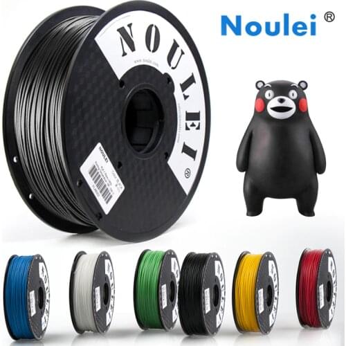 Noulei 3D Printer Filament 0.5KG 1.75mm Colorful High quality plastic 3D Filament Printing Materials Many Colors