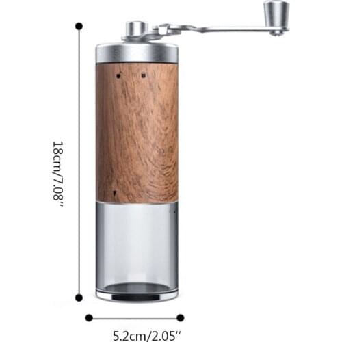 Portable Hand Manual Coffee Grinder Stainless Steel Coffee Bean Burr Grinders GXMA