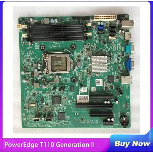 Server Motherboard for PowerEdge T110 Generation II 0PM2CW 0F7MRK System Board Fully Tested