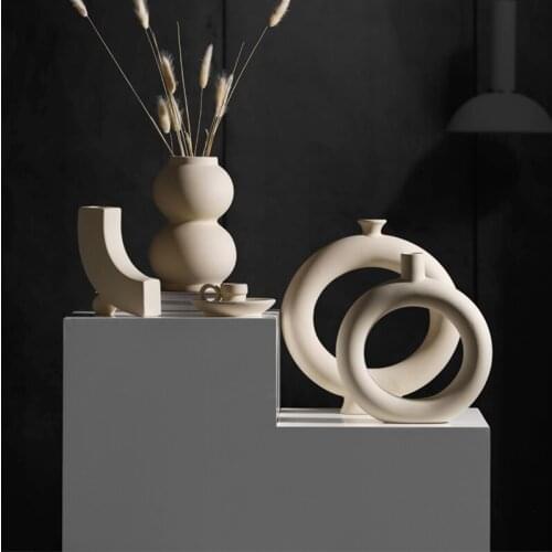 Vases 2021 Nordic Home Decor Ceramica Decorativa Hogar Living Room DecorationAccessories украшения для дома горшки для цветов