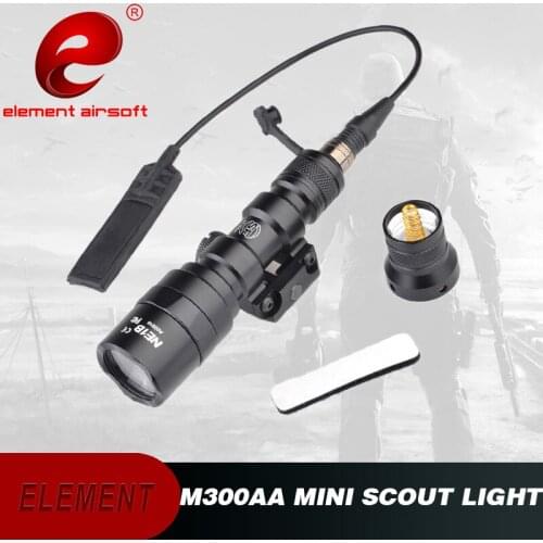 Element Sf M300AA Mini Scout Light Outdoors double Control Flashlight Ex399 Accessories