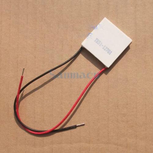 30x30x5mm 1.3A 15V 11W TES1-12701 Thermoelectric Cooler Peltier Heatsink