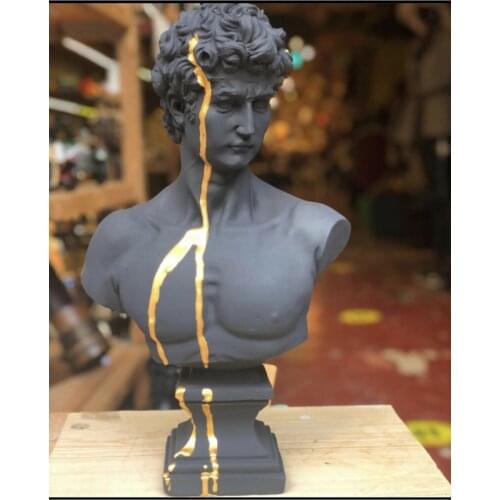 David Black Gold Pourer Home Decoration