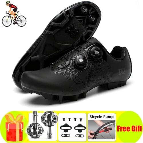 Sapatilha Ciclismo Mtb Cycling Shoes Men Sneakers Women Mountain Bike Spd Pedals Gloves Athletic Racing Bicicleta Carretera