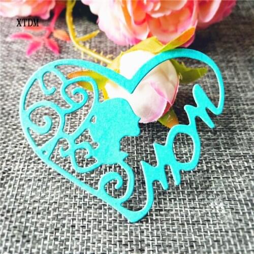 Die cutting die toy metal mother crafts paper relief DIY embossed Easter New Year Valentines Day