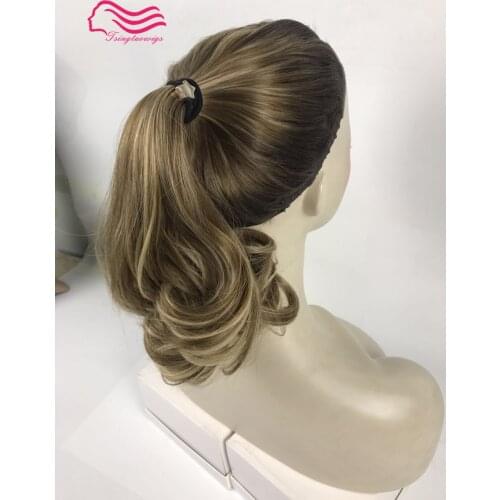 Wonder wig , 100% european virgin hair sports bandfall , Pony wig , tsingtaowigs unprocess hair (kosher Wig ) free shipping