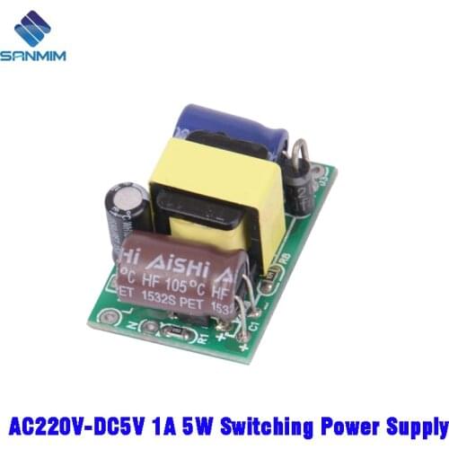 1PCS SANMIN AC220V to DC3.3V 5V 9V 12V 15V 24V 5W Power supply Isolated switching power supply module PLA05BC5V
