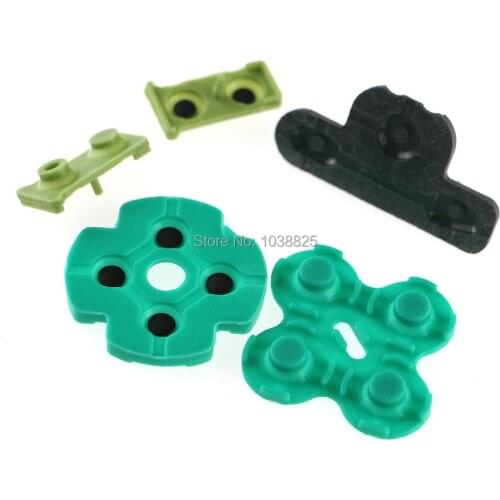 100sets/lot green Conductive rubber silicone rubber for Playstation 3 ps3 controller