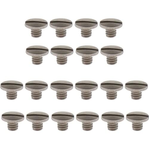 20pcs Flute Screws for Woodwind Instrument Repair Replacement Parts