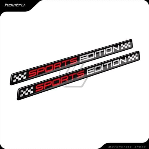 3D Resin Motorcycle Decal Sports Edition Sticker Case for Triumph Tiger 800 900 1050 for Ducati Decal